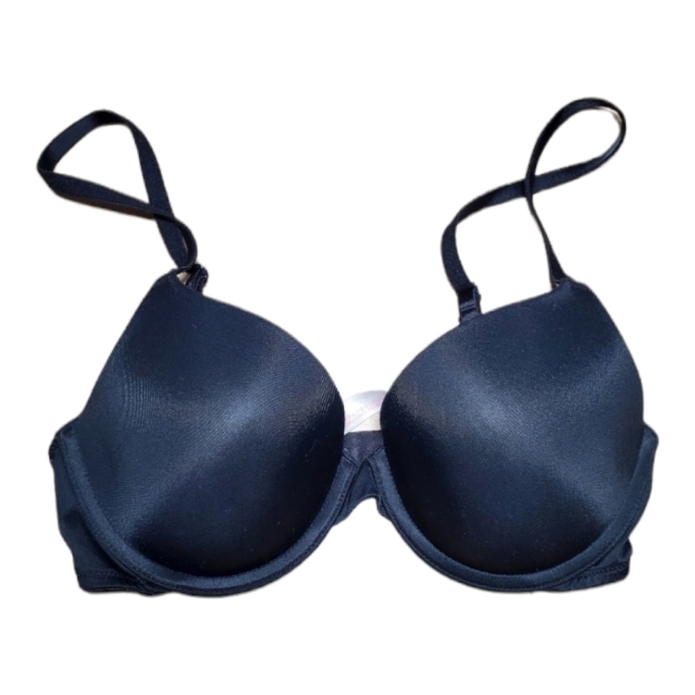 PINK Black Bra